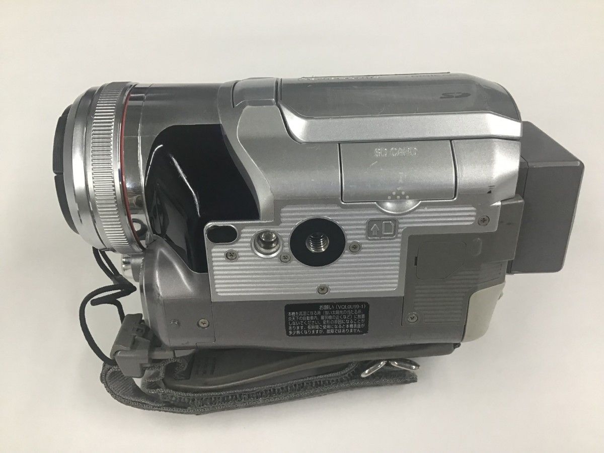 【中古】パナソニックデジタルビデオカメラ NV-GS250 (2005年発売) + MiniDVテープ等 関連機器セット