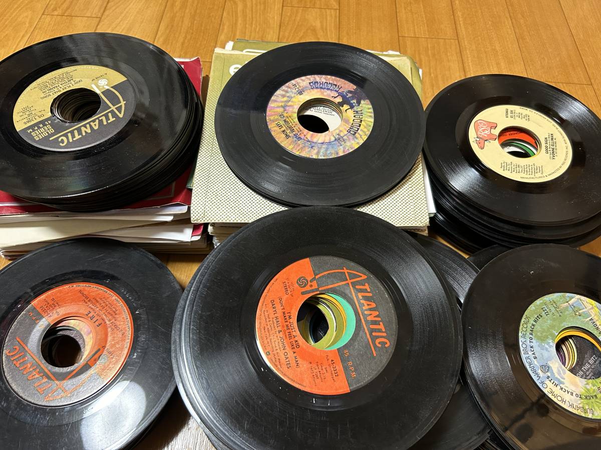 1円！まとめて200枚以上！60年代 70年代　ヴィンテージレコード　セット　funk R&B vintage soul 洋楽　ロック　7インチ　オールディーズ_画像1