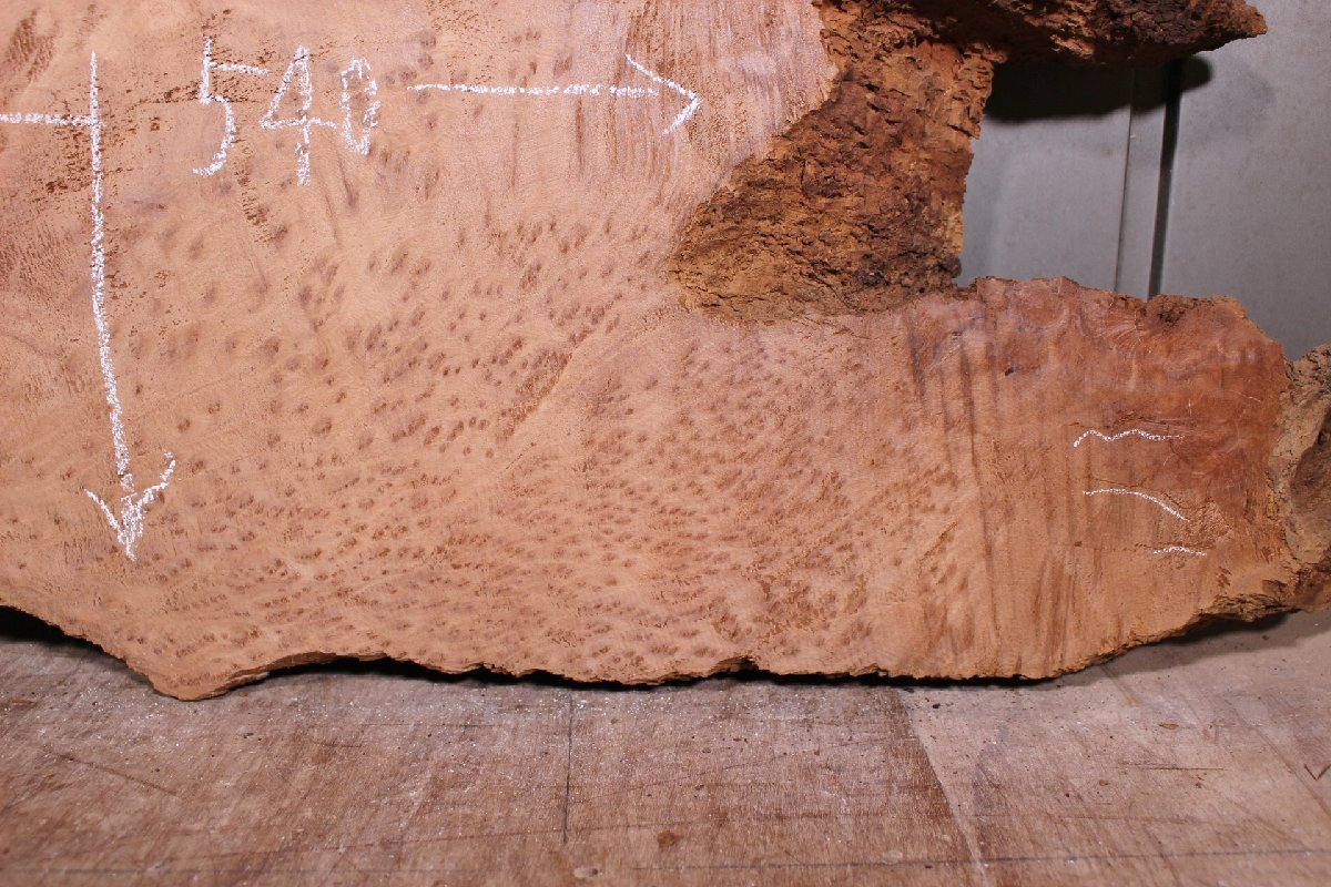 《160サイズ》レッドウッド　セコイヤ　コブ杢　rwd-875　材木　DIY板材　木材／端材　_画像4