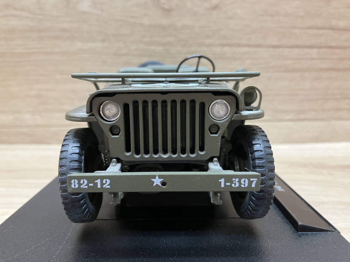 61. WELLY　1/18 1/4　TON ARMY TRUCK　アーミー トラック　18036W　ミニカー　軍事車両_画像3