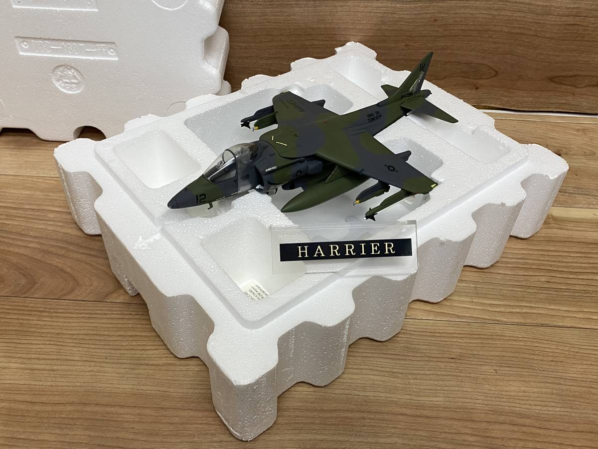 ９　ARMOUR COLLECTION　1/48　Franklin Mint Armour　98052　HARRIER　ハリアー　トムキャット　メタル　戦闘機_画像2