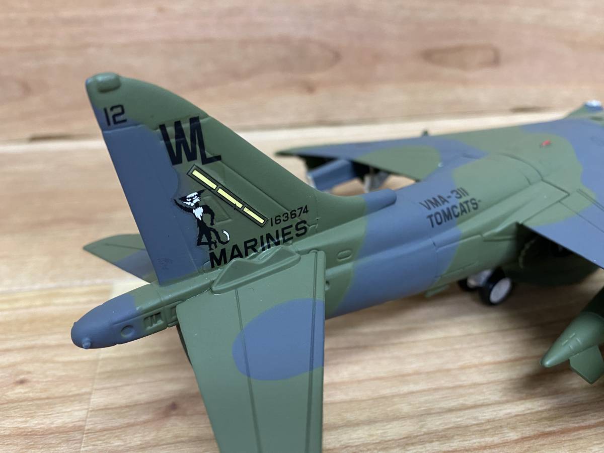 ９　ARMOUR COLLECTION　1/48　Franklin Mint Armour　98052　HARRIER　ハリアー　トムキャット　メタル　戦闘機_画像6