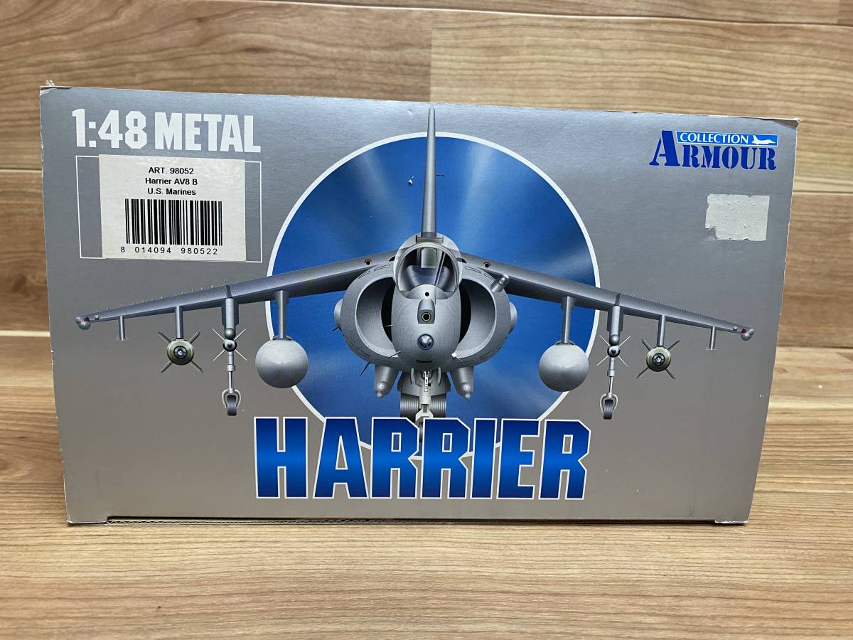 ９　ARMOUR COLLECTION　1/48　Franklin Mint Armour　98052　HARRIER　ハリアー　トムキャット　メタル　戦闘機_画像9