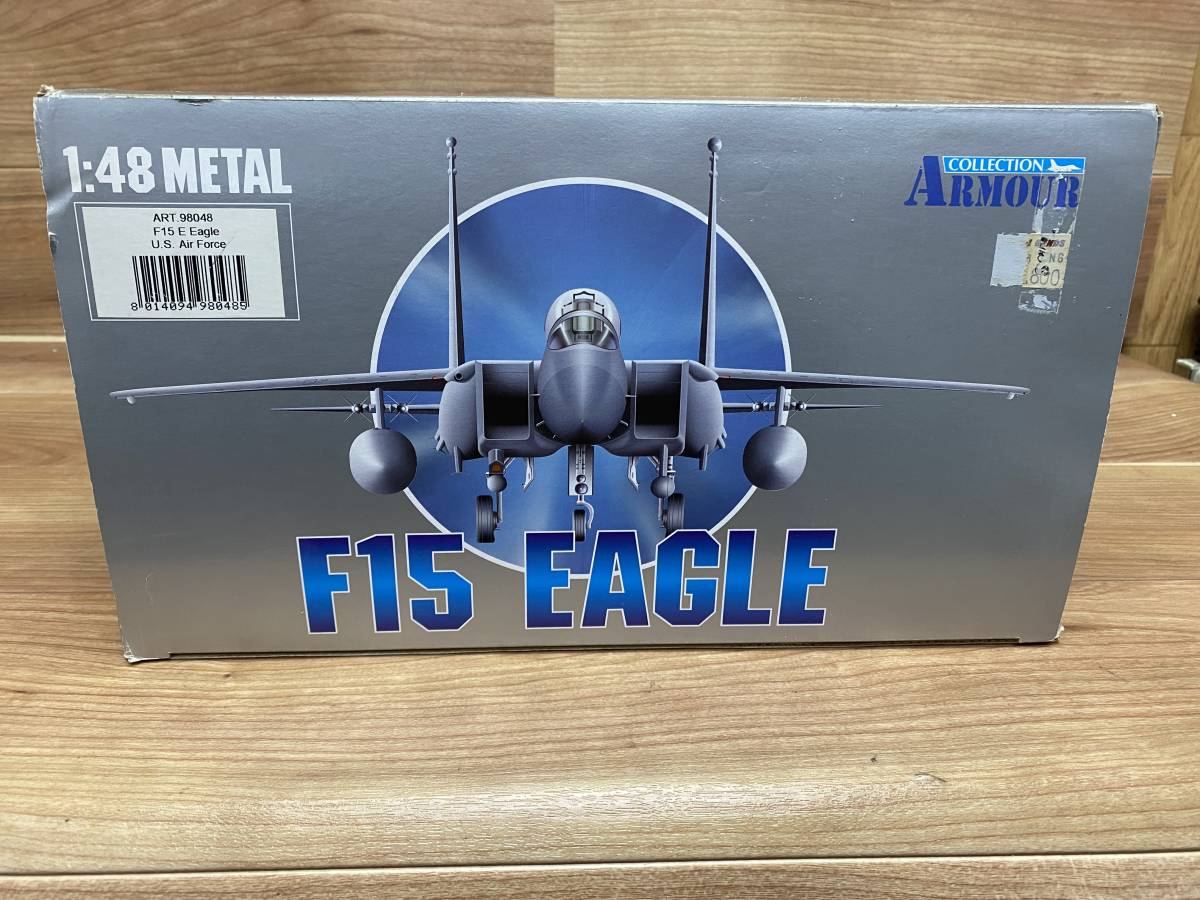 １１　現状品　ARMOUR COLLECTION　1/48　Franklin Mint　98048　F-15 Eagle　イーグル　メタル　戦闘機_画像9