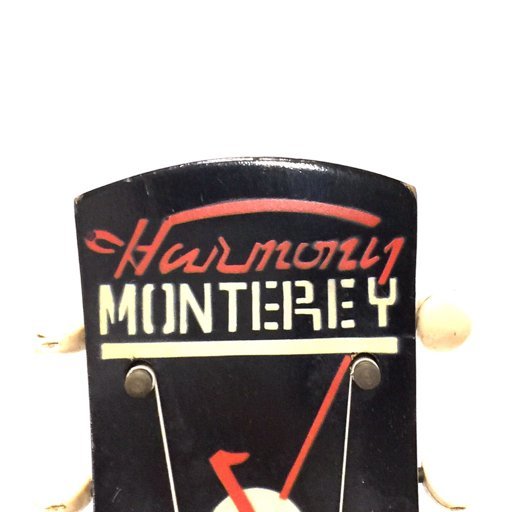 ハーモニーモントレー アコースティックギター サンバースト アーチトップ 弦楽器 Harmony Monterey_画像10