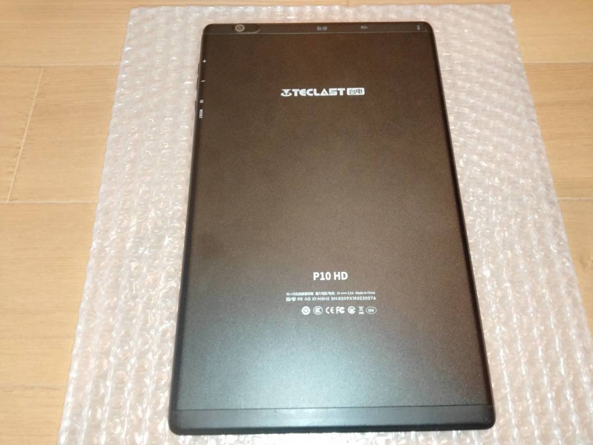 TECLAST P10HD タブレット 10.1インチWUXGA(1920×1200) ディスプレイ SC9863A 1.6GHz オクタコア RAM3GB ストレージ32GB ☆中古☆の画像4