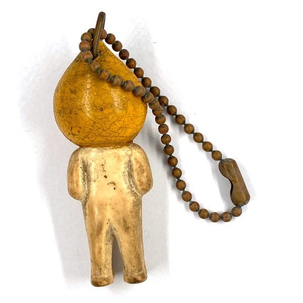 エッソボーイ ビンテージ キーホルダー Esso Boy Vintage Key Chain Holder Fob Porte オイル ガソリン 石油 Oil_画像2