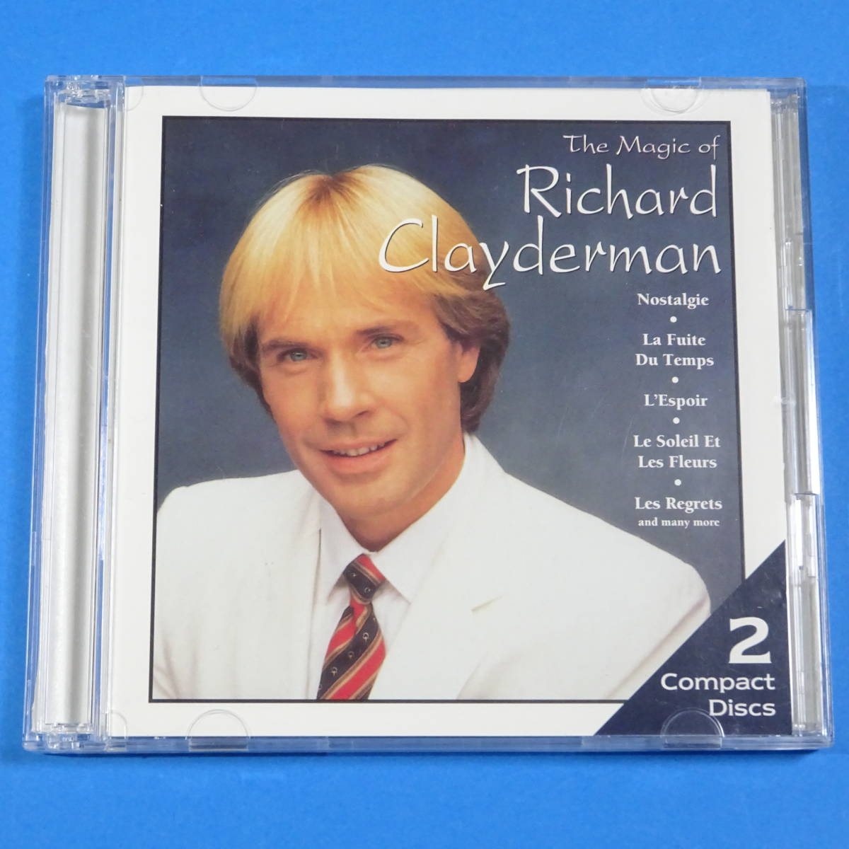 CD　リチャード・クレイダーマン　THE MAGIC OF RICHARD CLAYDERMAN　2枚組　UK盤　ピアノ　イージーリスニング_画像1
