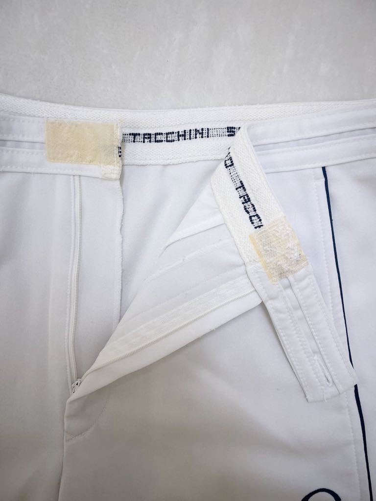 希少　レア　80-90s　Sergio Tacchini　セルジオタッキーニ　レトロ　テニスパンツ　体操服　ホワイト　5号　メンズ　M-Lサイズ相当_画像3