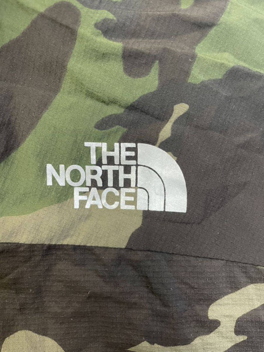 美品　THE NORTH FACE　ザ・ノースフェイス　スワローテイルベントフーディ　軽量　ナイロンジャケット　迷彩柄　メンズ　Sサイズ　NP21671_画像6