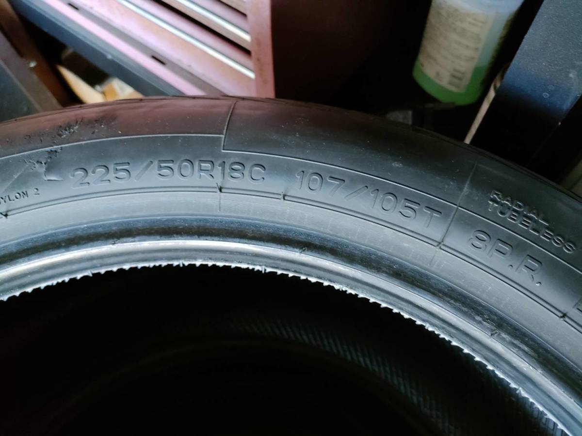 ALLENCOUNTER　225/50R18　225/50R18C　107/105T　8PR　4本セット ホワイトレター 2022年製造_画像3