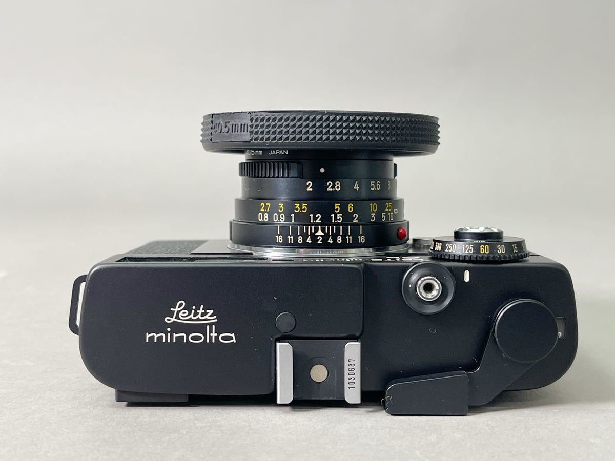 EITZ minolta CL ライツ ミノルタ フィルムカメラ レンズ付 M-ROKKOR 1:2 f=40mm_画像7