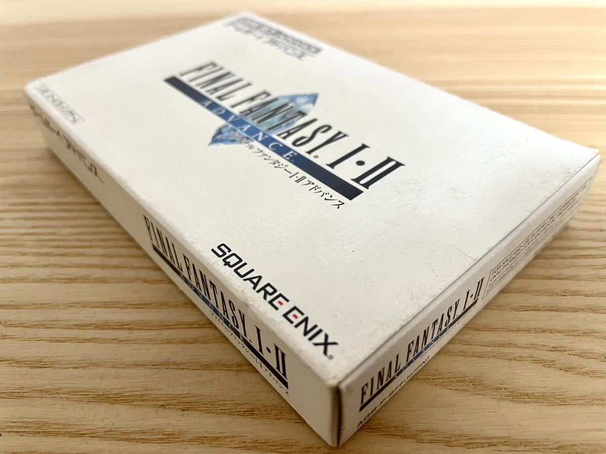 【限定即決】FINAL FANTASYⅠ・Ⅱ ファイナルファンタジー1・2 SQUARE ENIX スクウェア エニックス AGB-P-BFFJ 箱‐取説あり N.2479 レトロ_画像4