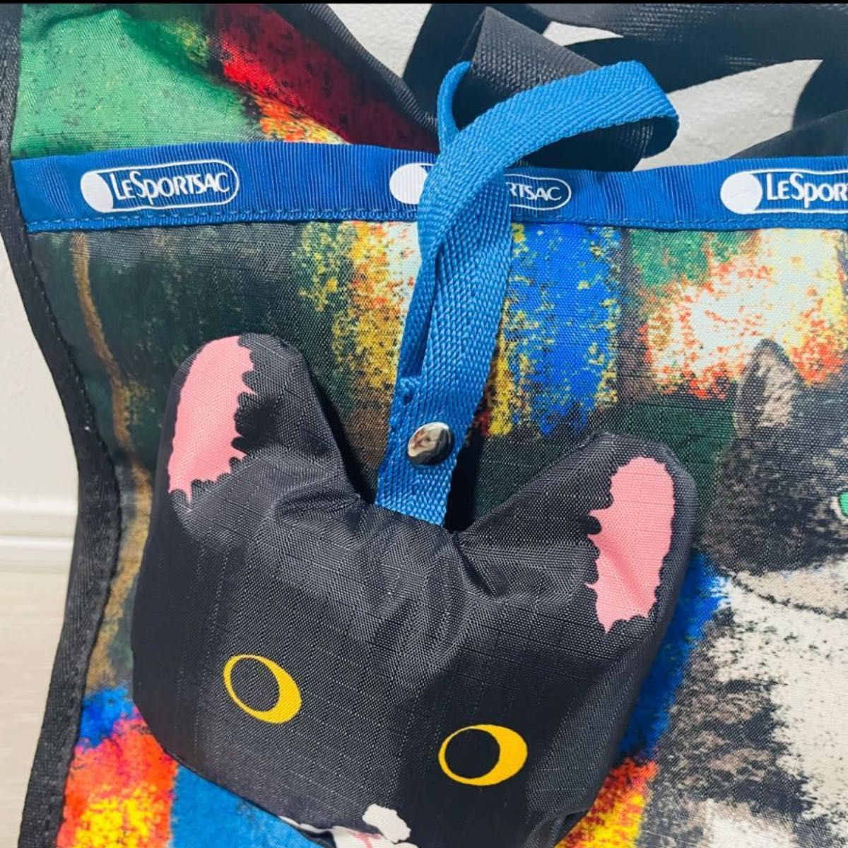 レスポートサック NEWNEW 猫柄 トートバッグ レッスンバッグ レスポートサック NEWNEW 猫柄 トートバッグ レッスンバッグ