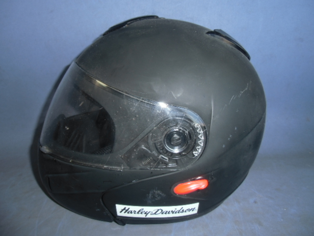 A-1【ジャンク品】 EST NR-8W システムヘルメット ダブル インナーシールド ヘルメット オートバイ フルフェイス XLサイズ_画像2