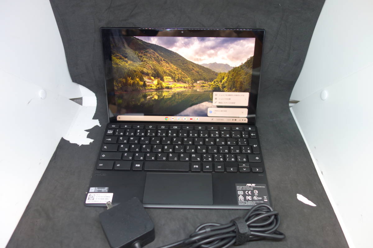 （822）【ASUS】Chromebook Detachable CM3000DV MT8183 メモリ4GB SSD128GB ChromeOS 10.5インチ 1920x1200 _画像1