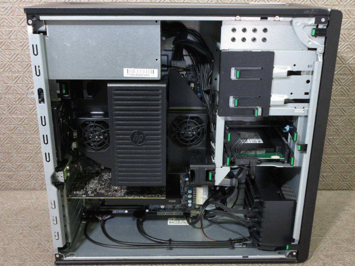 HP Z440 Workstation / Xeon E5-1630v3 3.70GHz / SSD 512GB / 64GB / Quadro P2000 / DVD-ROM / Win10 Pro / No.S727_画像4