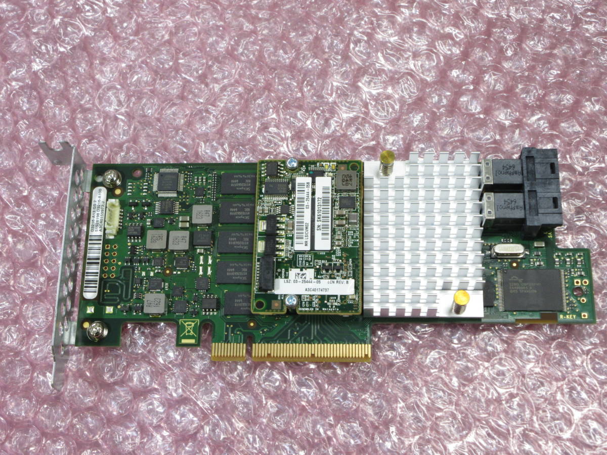 富士通 / Fujitsu / RAIDコントローラー D3216-A13 GS2 / EP400i / ケーブル付き / RX1330 M3 外し / No.S616_画像2