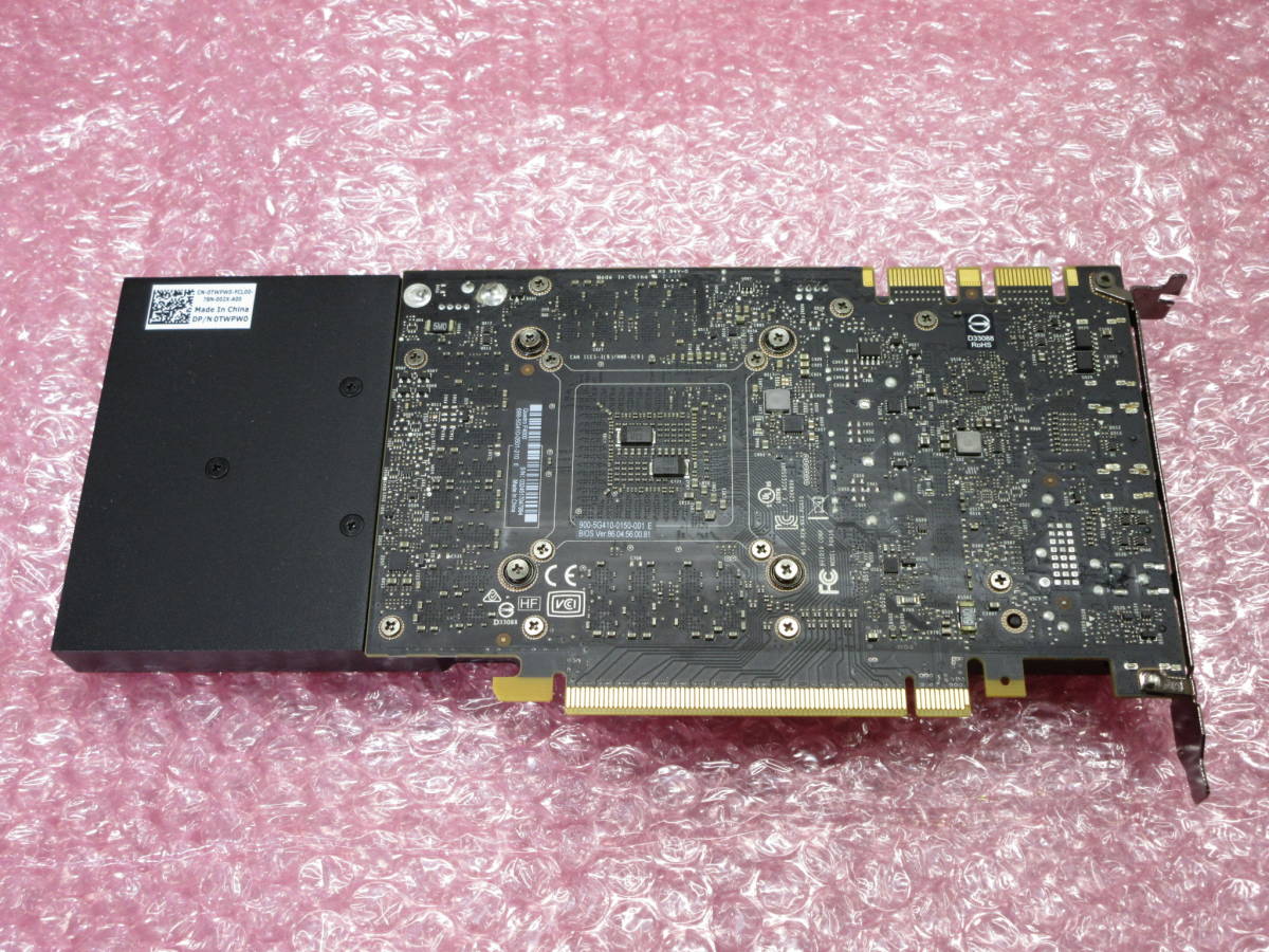 nVIDIA / Quadro P4000 / GDDR5 8GB / DisplayPort 1.4対応コネクタ ×4系統出力 / 動作確認済み / No.S367_画像4