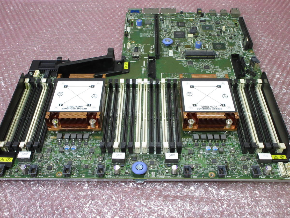 IBM Lenovo System x3550 M5 System Board 00MV379 マザーボード CPUヒートシンク付き (No.R647)_画像3
