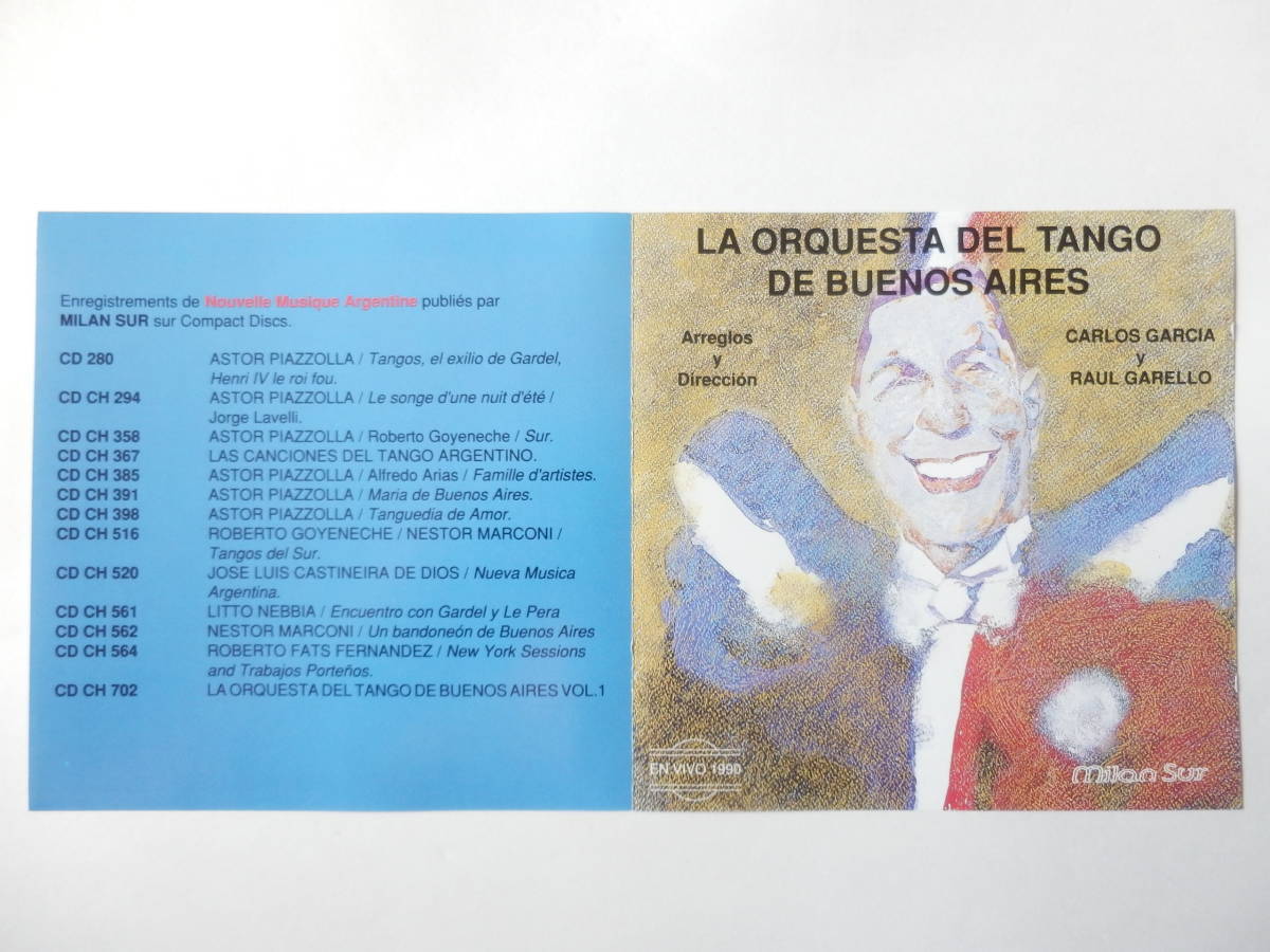 CD/ブエノスアイレス: タンゴ/La Orquesta Del Tango De Buenos Aires/Al maestro con nostalgia:C. Garca/Volver:C. Gardel/Maipo:Arolas/_画像9