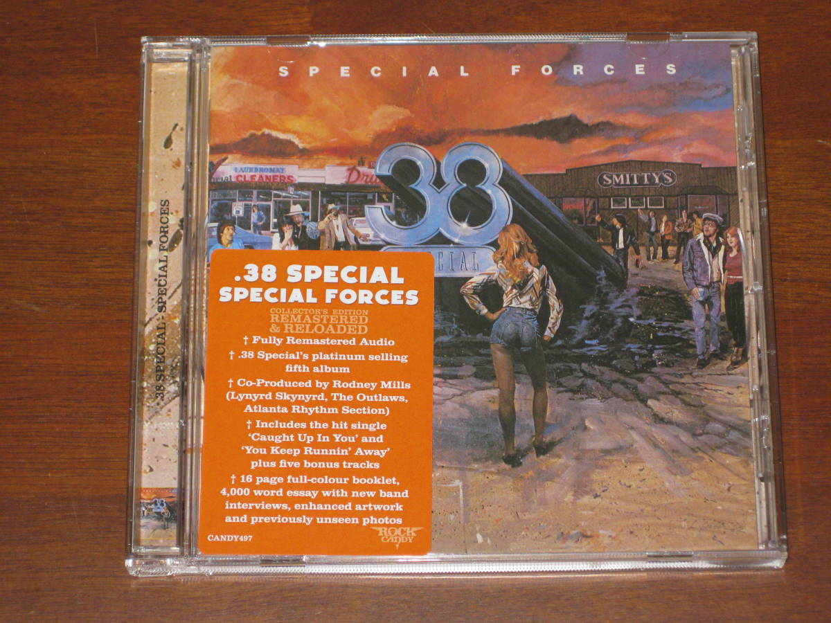 38 SPECIAL サーティエイト・スペシャル/ SPECIAL FORCES 2023年発売 Rock Candy社 リマスター CD 輸入盤_画像1