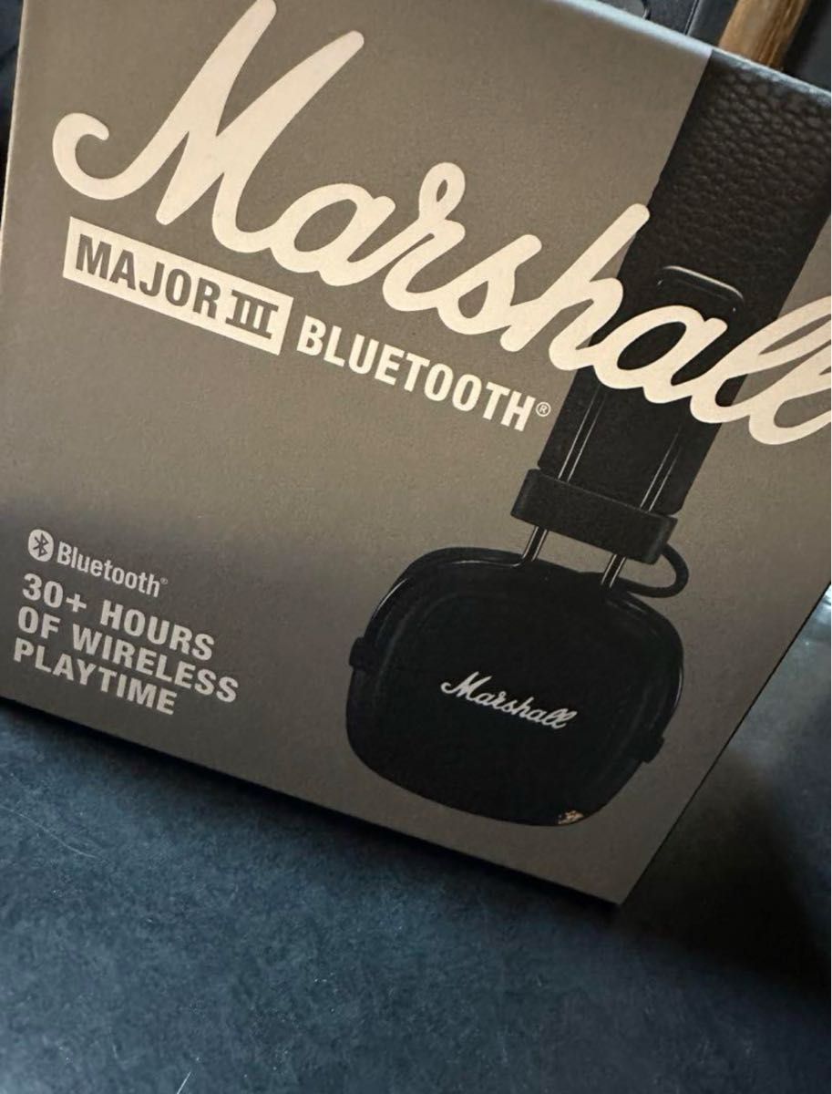 正規品 Marshall ブラック MAJOR III BLUETOOTH BK