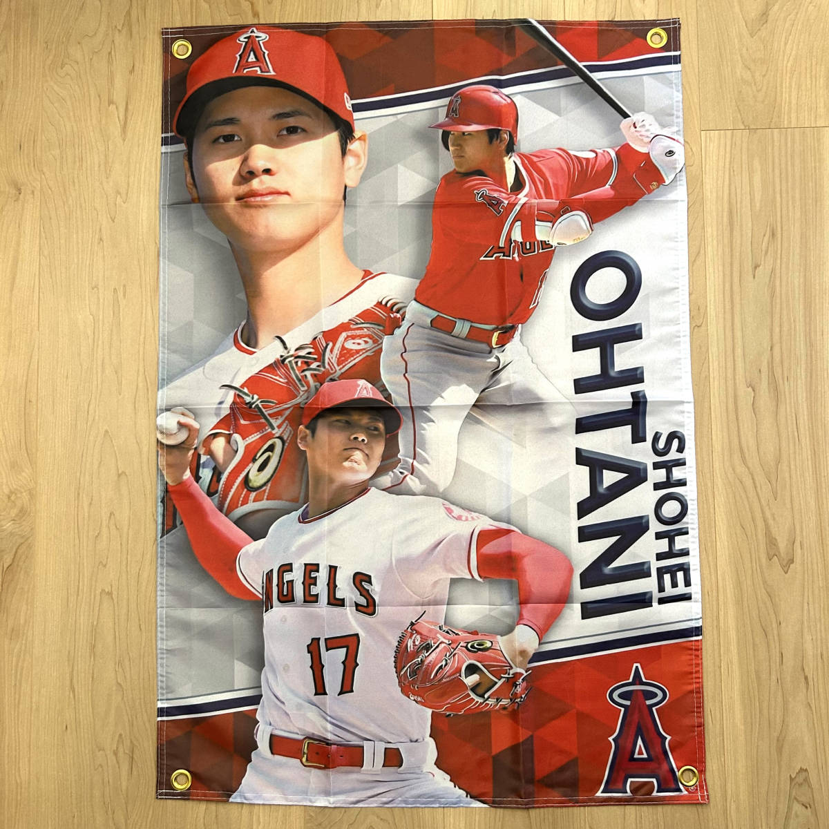 大谷翔平 旗 RT958 プロ野球選手WBC エンゼルスMVP フラッグ 旗 ポスター インテリア雑貨 ポップ メジャーリーガー 侍JAPAN バナー　_画像1