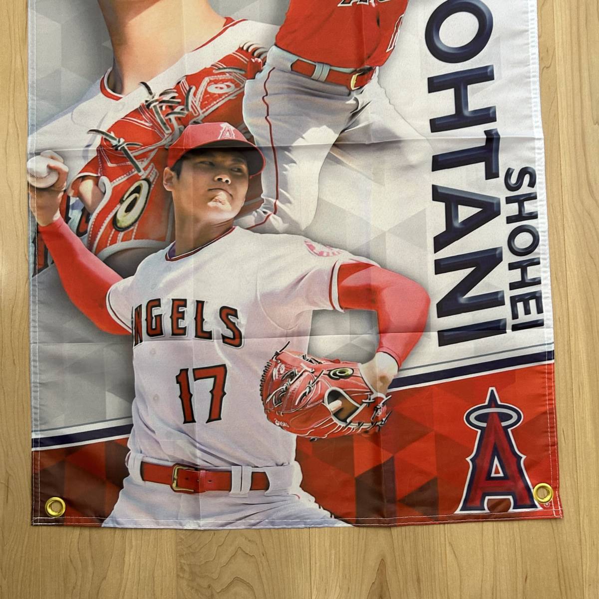 大谷翔平 旗 RT958 プロ野球選手WBC エンゼルスMVP フラッグ 旗 ポスター インテリア雑貨 ポップ メジャーリーガー 侍JAPAN バナー　_画像3