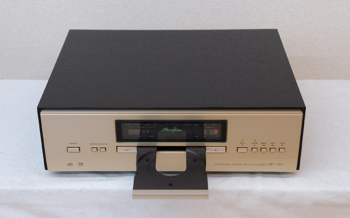 ◆『ACCUPHASE（アキュフェーズ） DP-720』一体型SACDプレーヤー当時最上位　2015年製　◆メーカーメンテナンス済み　完動・美品！USED_画像3