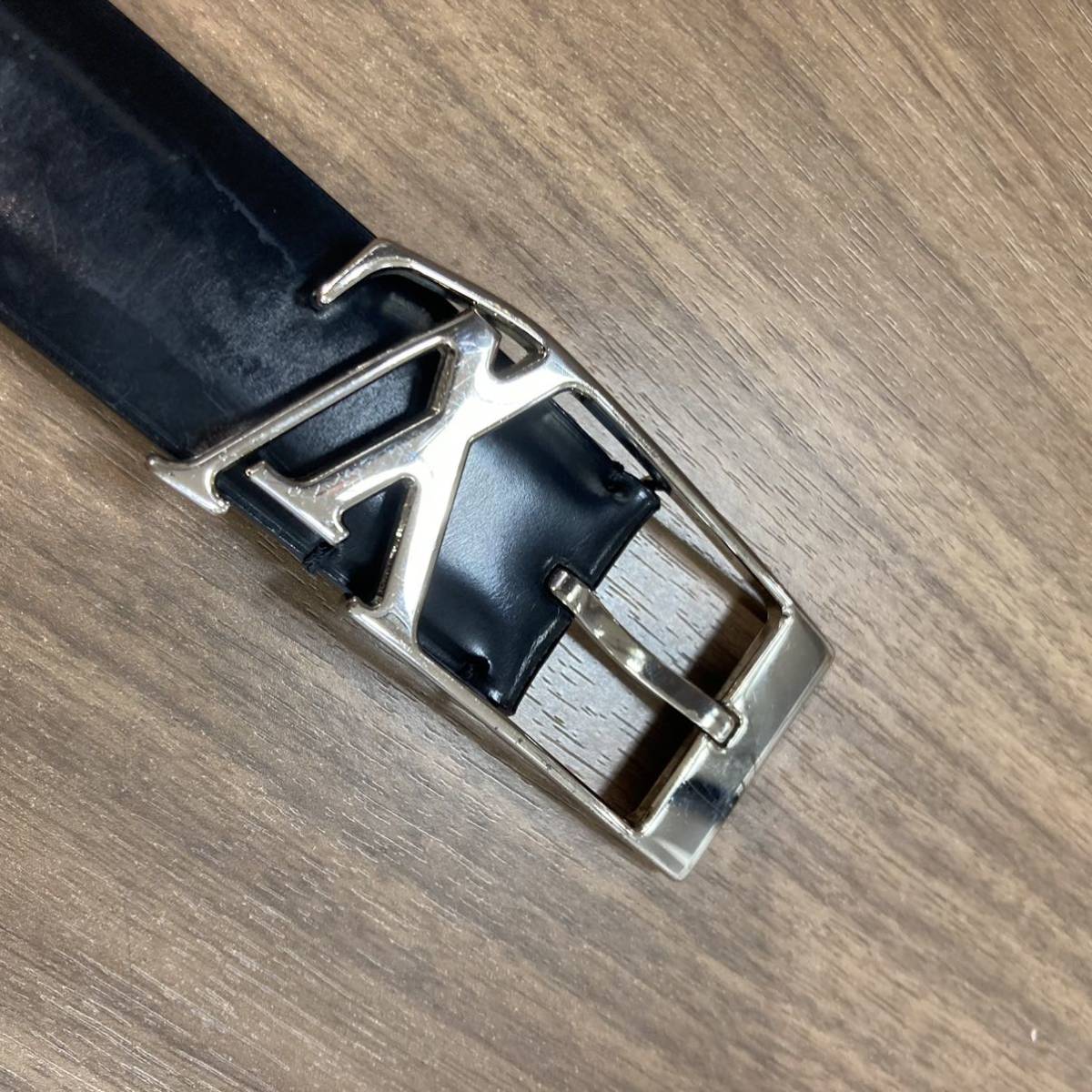 ルイヴィトン LOUIS VUITTON ベルト メンズ箱付き-