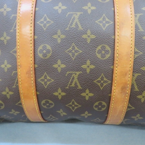 G551★LOUIS VUITTON ルイヴィトン モノグラム キーポル55 バンドリエールMI881★A_画像7