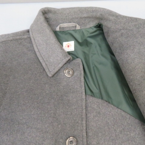3378*BORRELLI NAPOLI Luigi Borrelli cashmere 100% jacket 50 gray Italy made *A