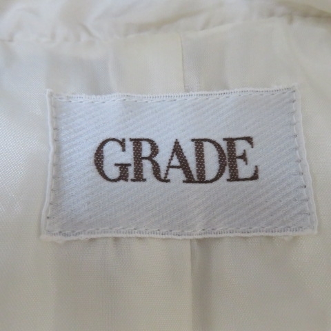 N111*GRADE Tokyo style down short coat ivory 11 number *A