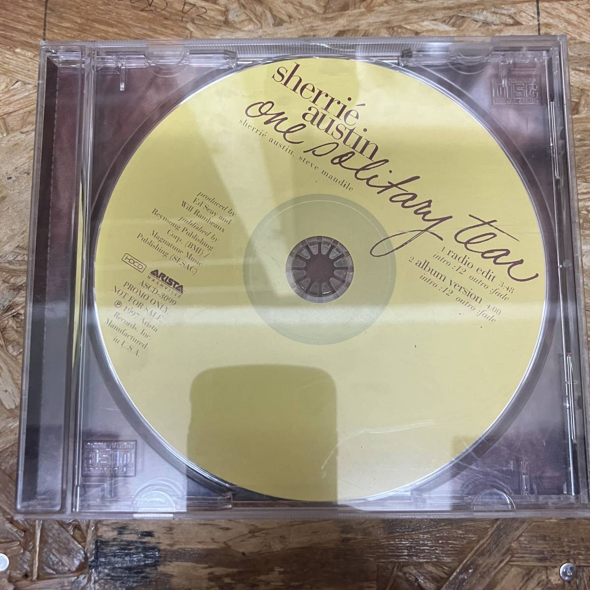シ● ROCK,POPS SHERRIE AUSTIN - ONE SOLITARY TEAR シングル CD 中古品_画像1