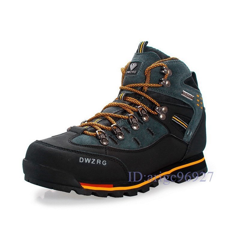 T551* новый товар мужской походная обувь уличная обувь высокий King ходьба альпинизм обувь . скользить для мотоцикла обувь выдерживающий износ - ikatto A 26.5cm