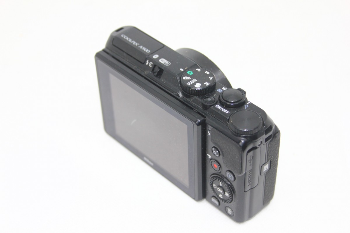 Nikon デジタルカメラ COOLPIX A900 光学35倍ズーム 2029万画素 ブラック A900BK #0093-727の画像3