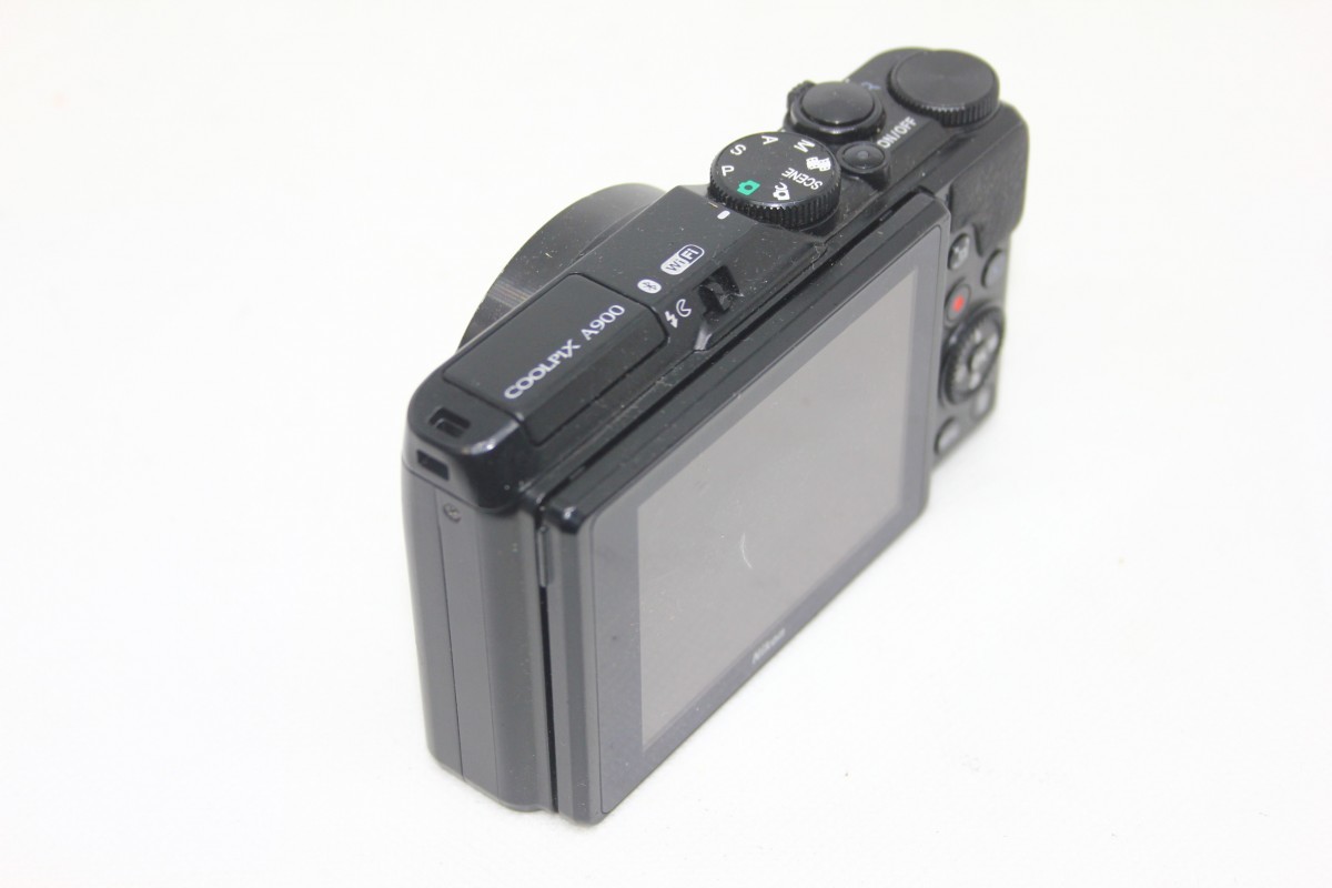 Nikon デジタルカメラ COOLPIX A900 光学35倍ズーム 2029万画素 ブラック A900BK #0093-727の画像2