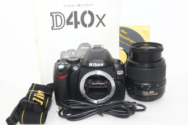 Nikon デジタル一眼レフカメラ D40X レンズキット D40XLK #0093-656_画像1