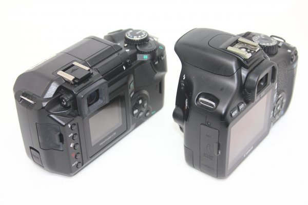 デジタル一眼レフカメラ2台まとめ売り】Canon EOS X4・Olympus E デジタル一眼レフカメラ2台まとめ売り】Canon EOS X4・Olympus E