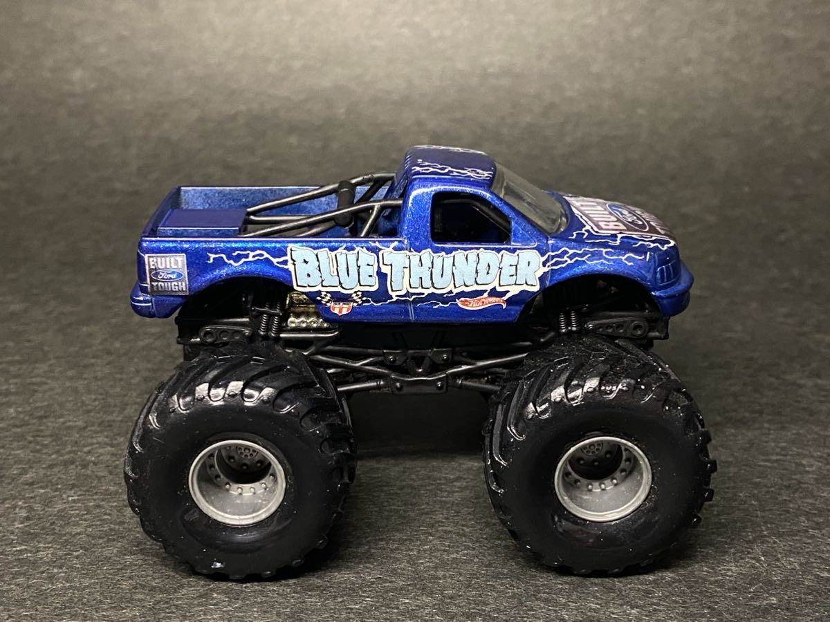 Blue Thunder 《Monster Jam》 【ブルー サンダー】 2003#12 Hot Wheels ホットウィール ルース_画像4