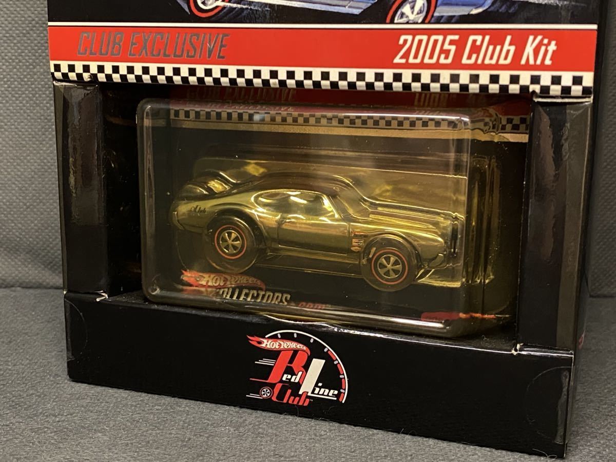 4000台限定！ Olds 442 [Red rally stripes］ 《RLC Membership Car》 【オールズ 442 [レッド]】 2005年 Hot Wheels ホットウィール_画像2