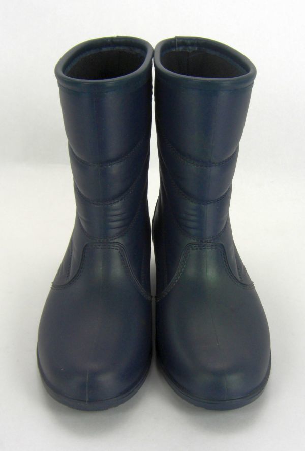 アウトレット 防水 防寒 ブーツ Sサイズ ( 22.0 - 22.5 cm) ネイビー レディース 婦人靴 16603_画像3