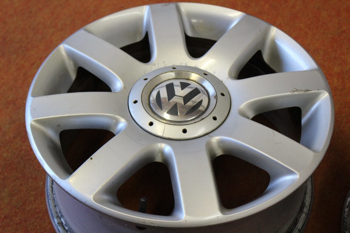 ★☆ VW フォルクスワーゲン純正 ★☆ 16×6.5J +50 PCD112/5H 4本 ゴルフ トゥーラン ★迅速発送 店頭受け取り対応 長野県_画像2