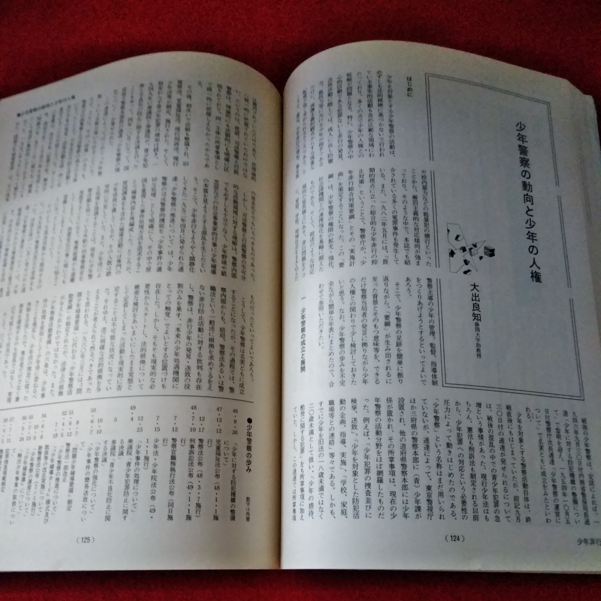 b-451　シリーズ[新・権利のための闘争]　少年非行　法学セミナー増刊　1984年7月30日発行　日本評論社　少年の人権と少年法※2_画像5