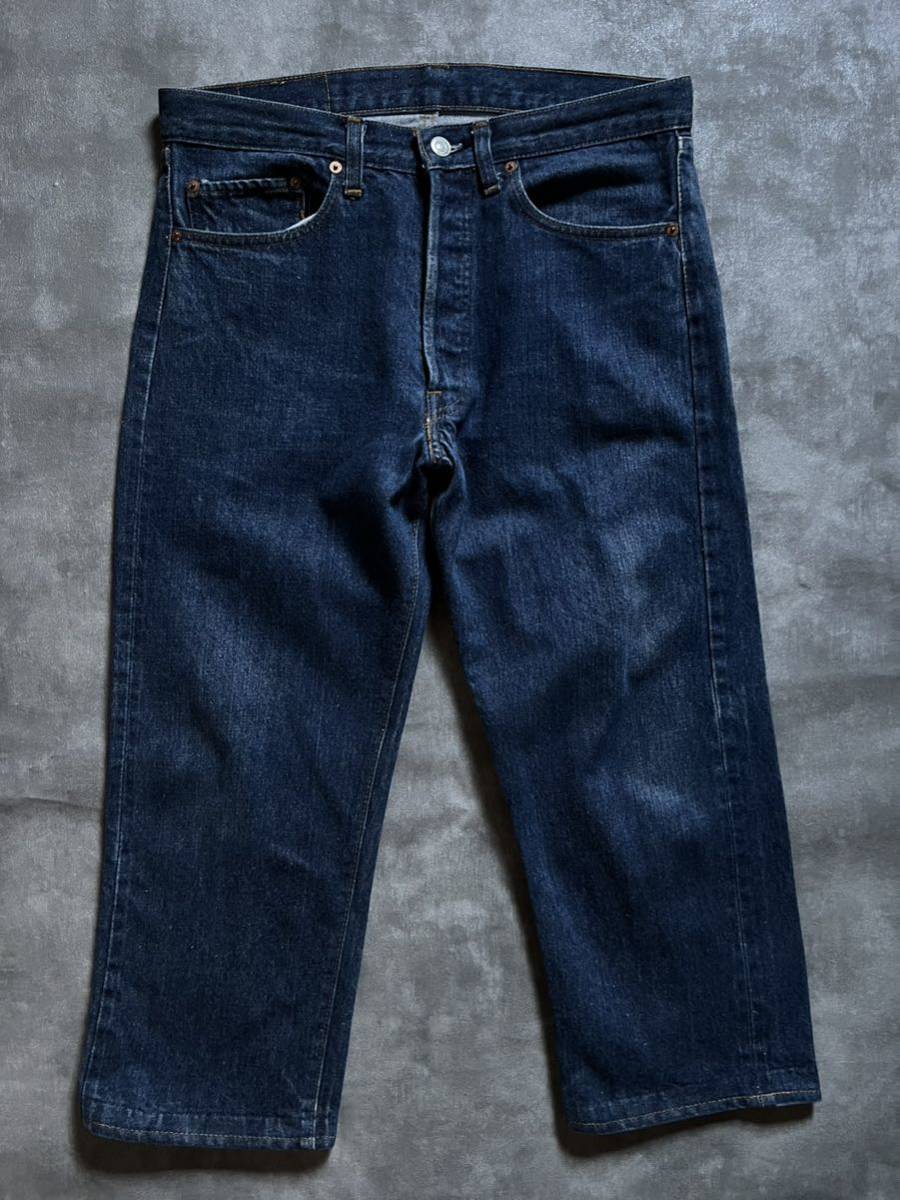 濃紺70s LEVIS 501 66後期（チェーン）極上ボタン裏刻印6W33ヴィンテージ ビンテージ オリジナル1977年6月製造赤耳66前期BIGE501xx502505_画像1