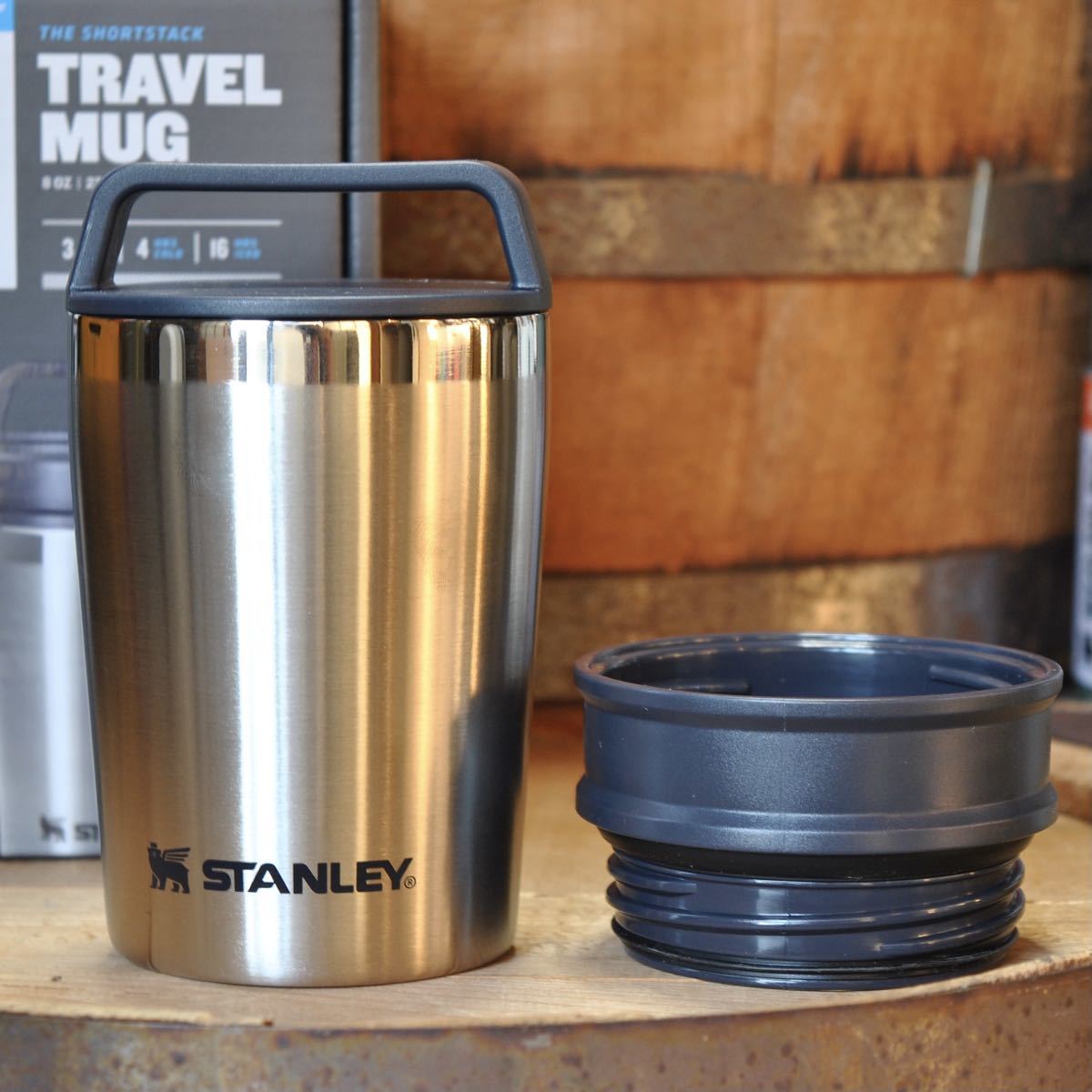 スタンレーSTANLEY真空マグ0.23Lシルバー 正規品 完全密閉型サーモマグ アウトドア キャンプ コーヒー ギフト outdoor campの画像6