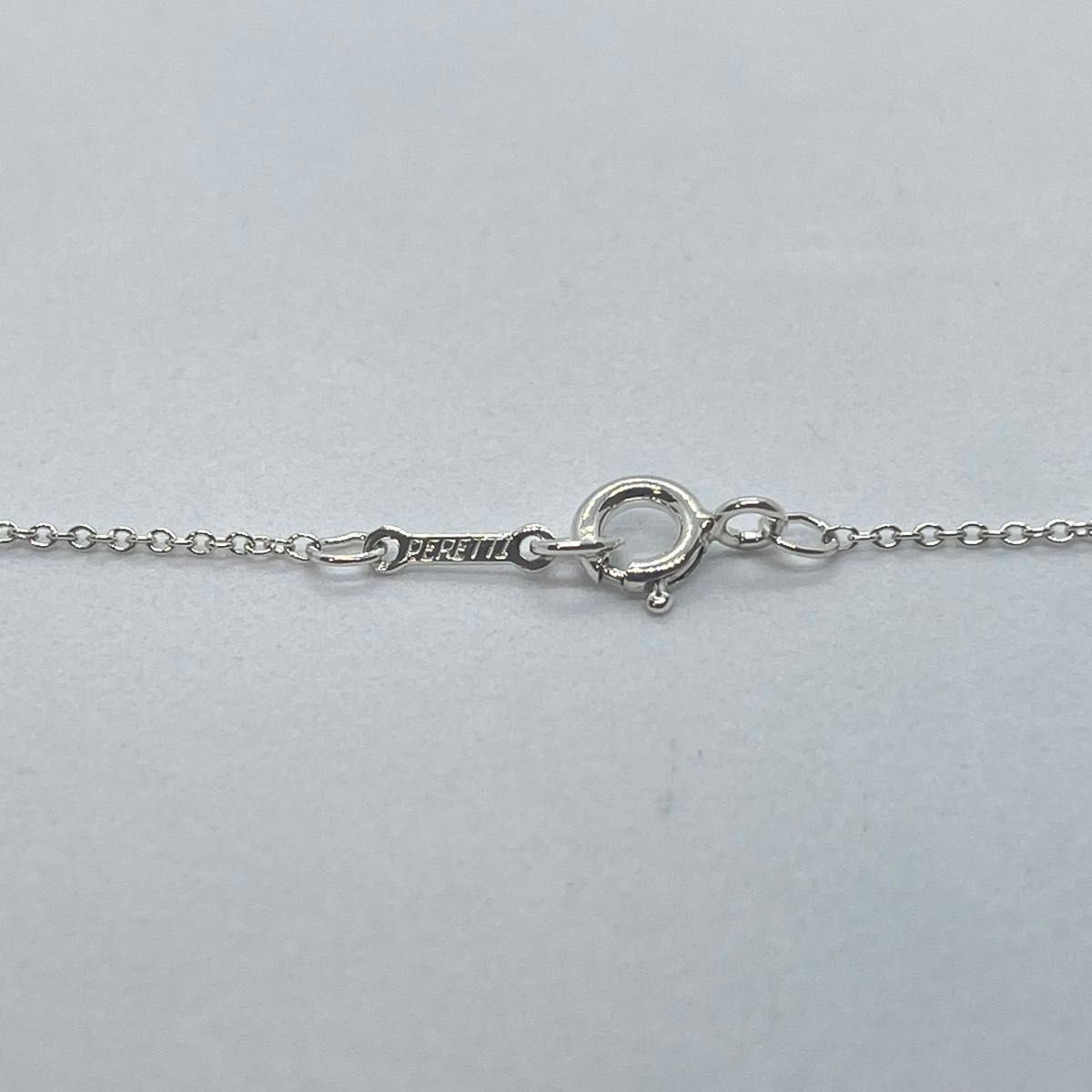 極美品】Tiffany&co ティファニー ティアドロップ ネックレス 涙 極美品】Tiffany&co ティファニー ティアドロップ ネックレス 涙