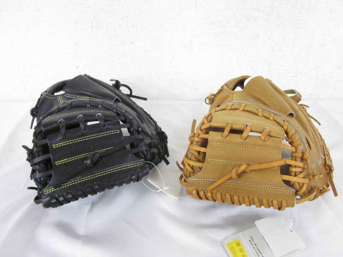 ① ミズノmizuno 硬式 捕手用 キャッチャーミット グローブ グラブ 野球 在庫品 デッドストック 7012161011_画像7