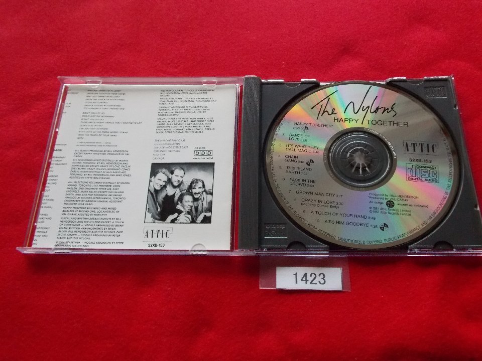 CD／The Nylons／Happy Together／ナイロンズ／ハッピー・トゥゲザー／管1423_画像2